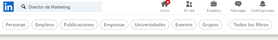 Filtros para encontrar clientes en Linkedin 